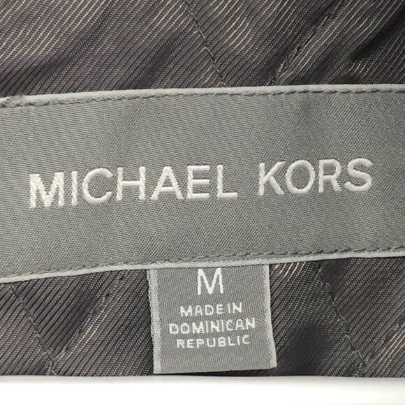 Michael Kors Men's Black Wool blend Insulated Jacket size M - Picture 3 of 15